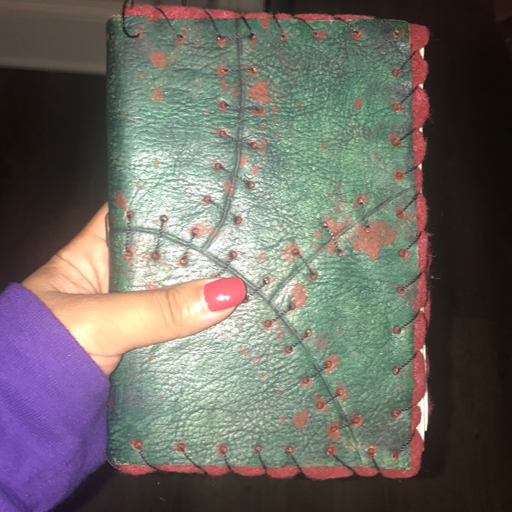 zombie skin moleskin notebook